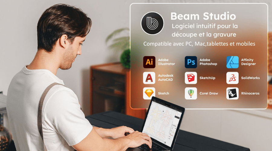 Beam studio Flux beam studio