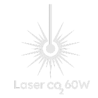 CO2 60W Laser 60W CO2