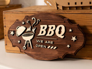 Material_Wood-1 Plaque BBK gravure bois Flux laser