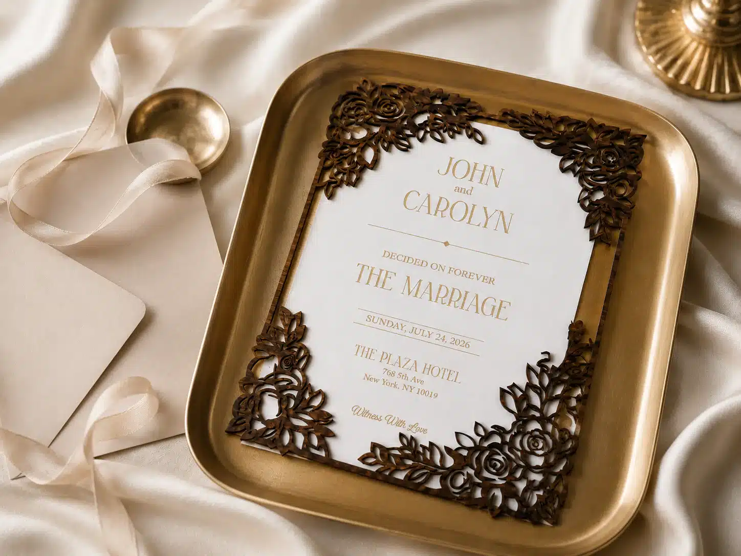 Faire-part de mariage