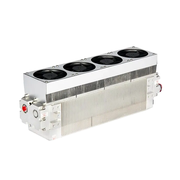 Tube laser RF métallique